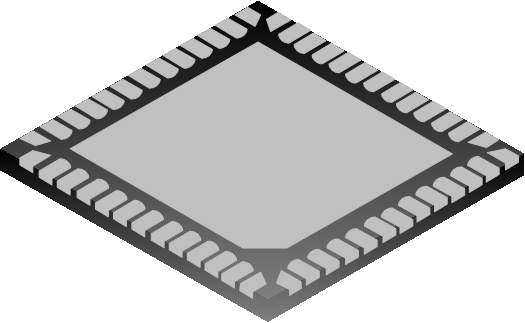 QFN-52-6×6×0.75-0.4（单基岛）